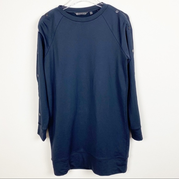 Athleta Snappy Sweatshirt Dress - Picture 3 of 12